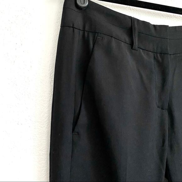 Piazza Sempione Wool Blend Black Skinny Trousers Size 2 - Picture 3 of 7